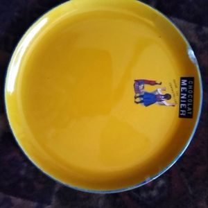 Vintage French Menier Chocolat  Plate
